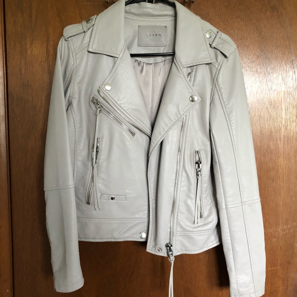 Blank NYC Faux Leather Moto Jacket